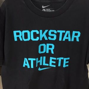 Large Nike rockstar or athlete shirt